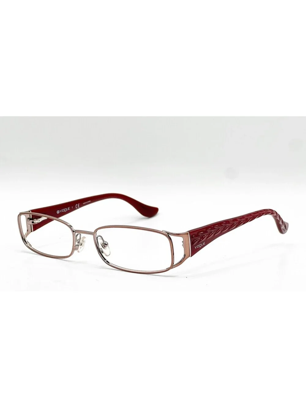 Vogue VO 3910 756 Light Pink Rectangle Authentic Eyeglass Frames 53-17